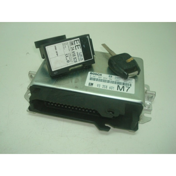 Kit Módulo Injeção Gm Vectra 2.2 16v Gas 0261207034