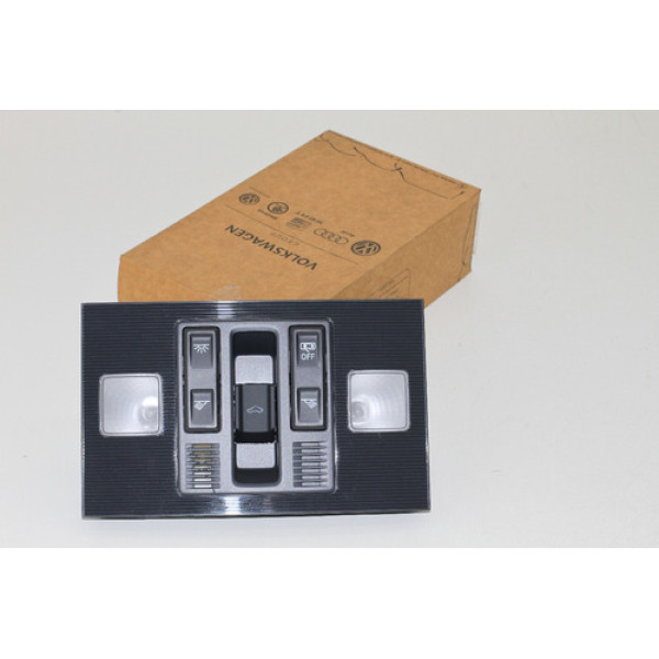 Luz Teto Com Solar Vw T-cross 2ga947105 Ab C/ Botão Teto