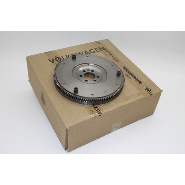 Volante Motor Vw Gol Voyage Fox 1.0 3cc (123 Dentes)