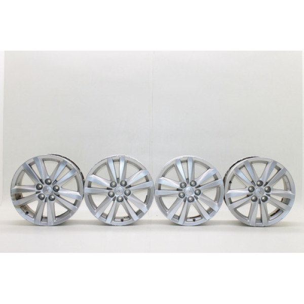 Jogo De Roda Aro 17 Mitsubishi Asx 2013 Furação 5x114