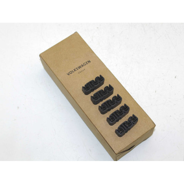 05 Presilha Fixação Cano De Freio Vw 5z0611797a (p/ 3 Canos)