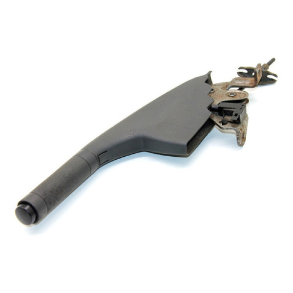 Alavanca Freio Mão Vw Polo 2003 A 2014 Botão Preto Original