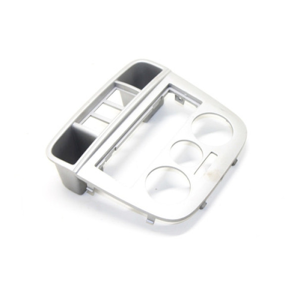 Moldura Central Painel Vw Gol Parati G4  Original Prata