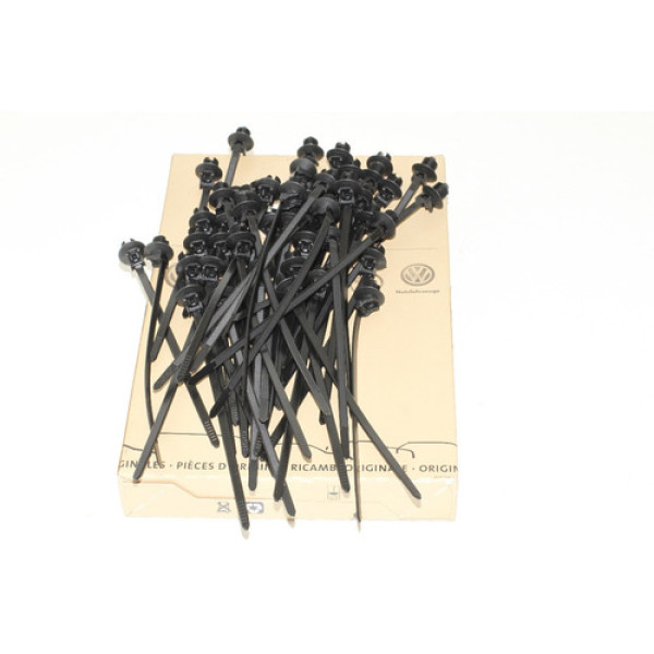 Abraçadeira Chicote Grampo Plug Nylon Vw 1s0971838 C/ 50un