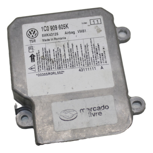 Módulo Conforto Impacto Vw Gol Saveiro Fox Polo 1c0909605k 