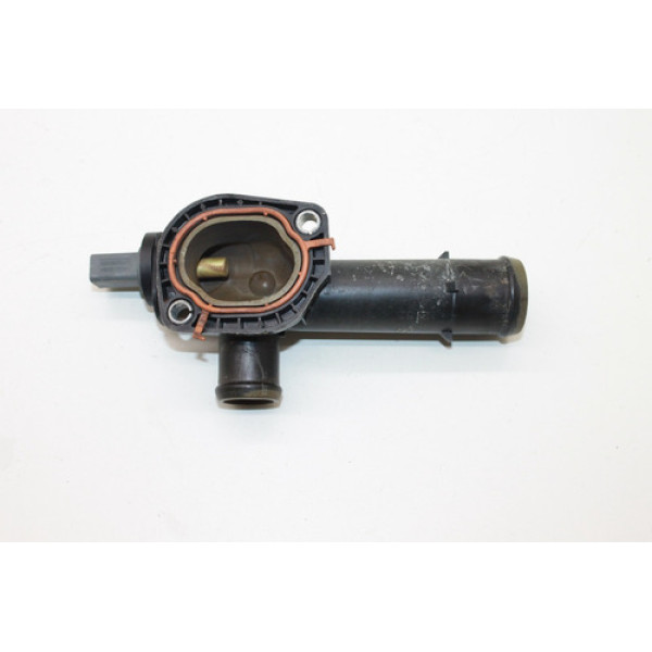 Flange Fluxo Água Com Sensor Amarok 2.0 Tdi 2012 03l121131m