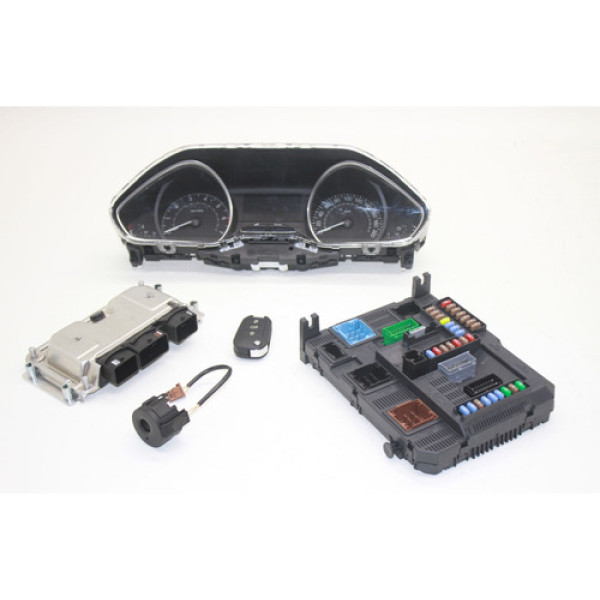 Kit Code Injeção Peugeot 208 1.6 2016 0261s10381 9807532080