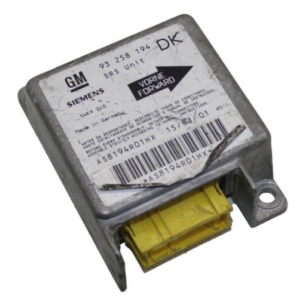 Módulo Conforto Impacto Gm Corsa 95-03 93258194dk (reset)