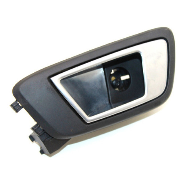 Maçaneta Interna Da Porta Traseira New Fiesta Ecosport Prata