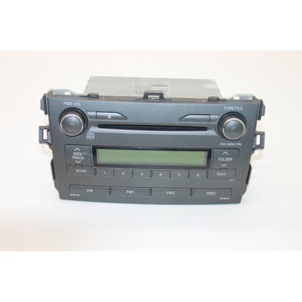 Rádio Toyota Corolla 2011 Ff011235a