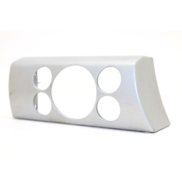 Moldura Botao Farol Painel Vectra 2006 A 2012 Cinza Claro