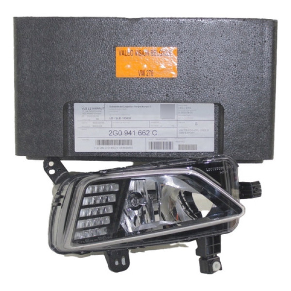 Farol Milha Drl Lado Direito Vw Polo Virtus 18/22 2g0941662c