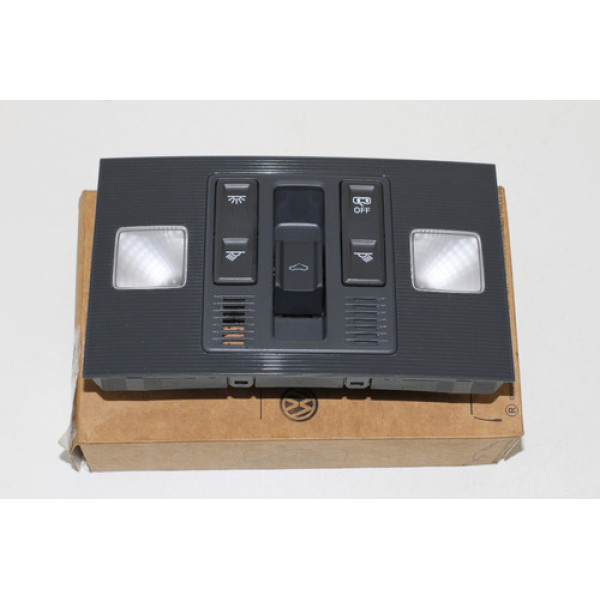 Luz Cortesia Com Solar Vw T-cross 2ga947105 Ab C/ Botão Teto