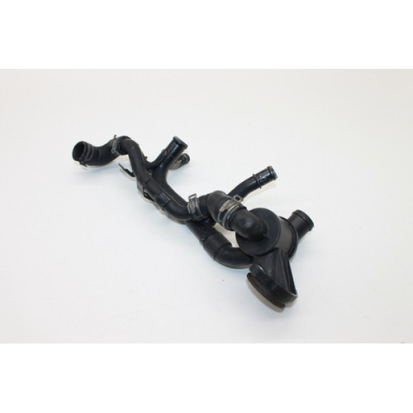 Tubo D´água E Válvula Termostática Vw Amarok 2.0 03l121049g 