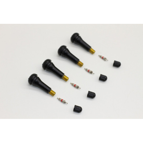 Válvula Para Pneu Sem Câmara Passeio Tr414 Com 4 Unidades