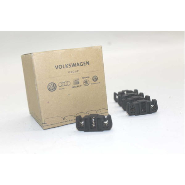 05 Presilha Fixação Cano De Freio Vw 5u0611797a (p/ 2 Canos)