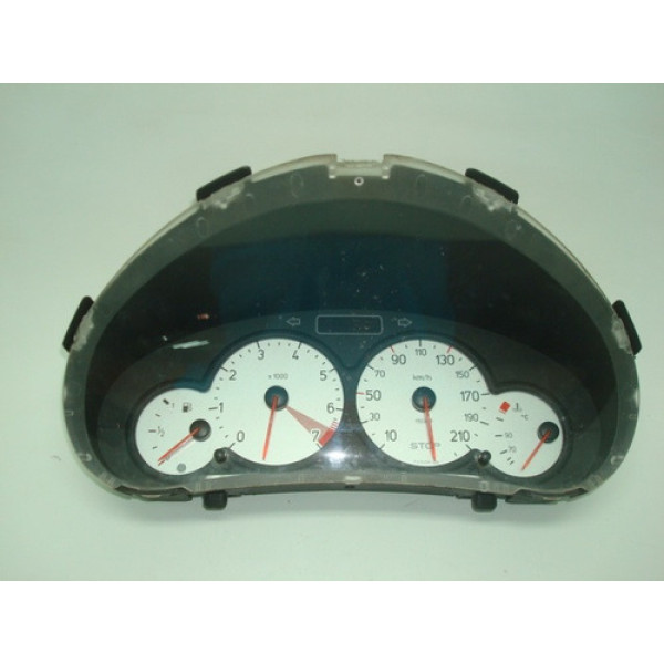 Painel Instrumento Peugeot 206 1.4 2007 F/branco 9656696380